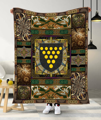 Celtic 3D All Over Printed Blanket