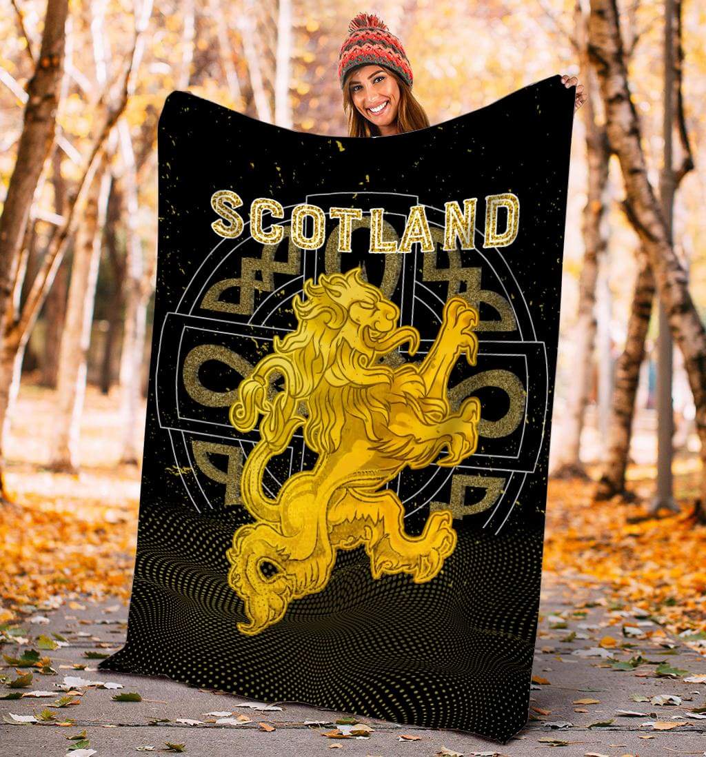 Premium Scotland Lion Blanket