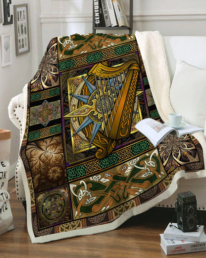 Celtic 3D All Over Printed Blanket