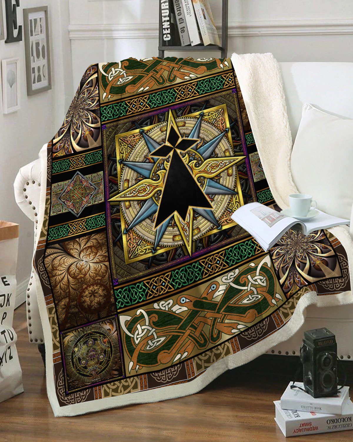 Celtic 3D All Over Printed Blanket