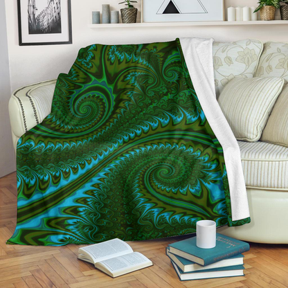Premium Koru Fern Blanket