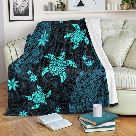 Premium Three Turtles Blanket