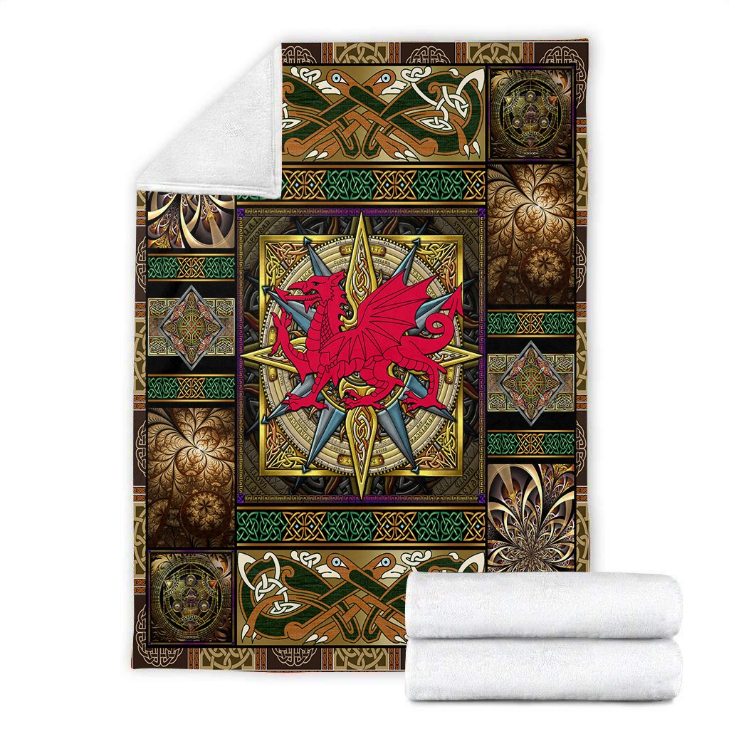 Celtic 3D All Over Printed Blanket