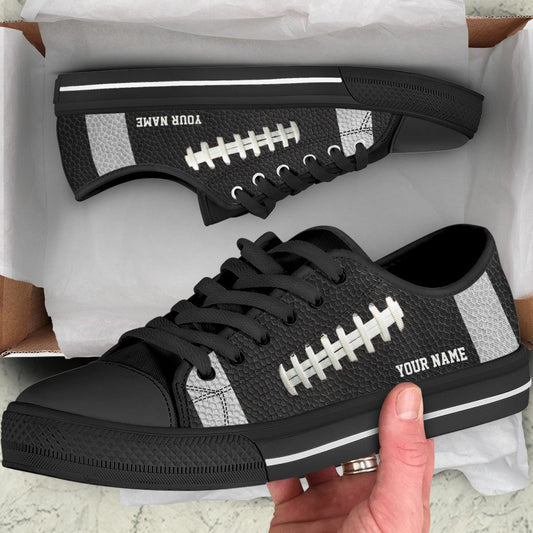 Black low top shoes TNA18052102