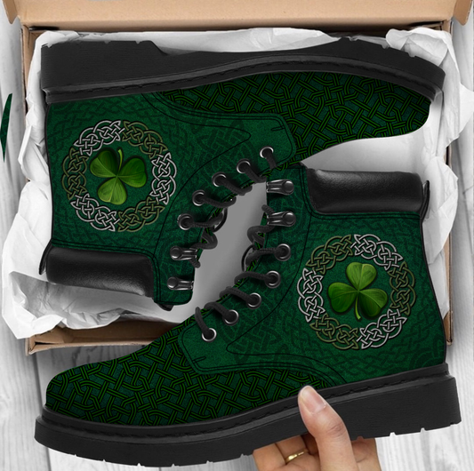 3D Irish  boots shoes