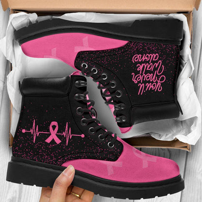 Cancer Awareness 3D Irish  boots shoes NTN19022102