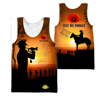 Premium Anzac Day 3D Printed Unisex Shirts TN
