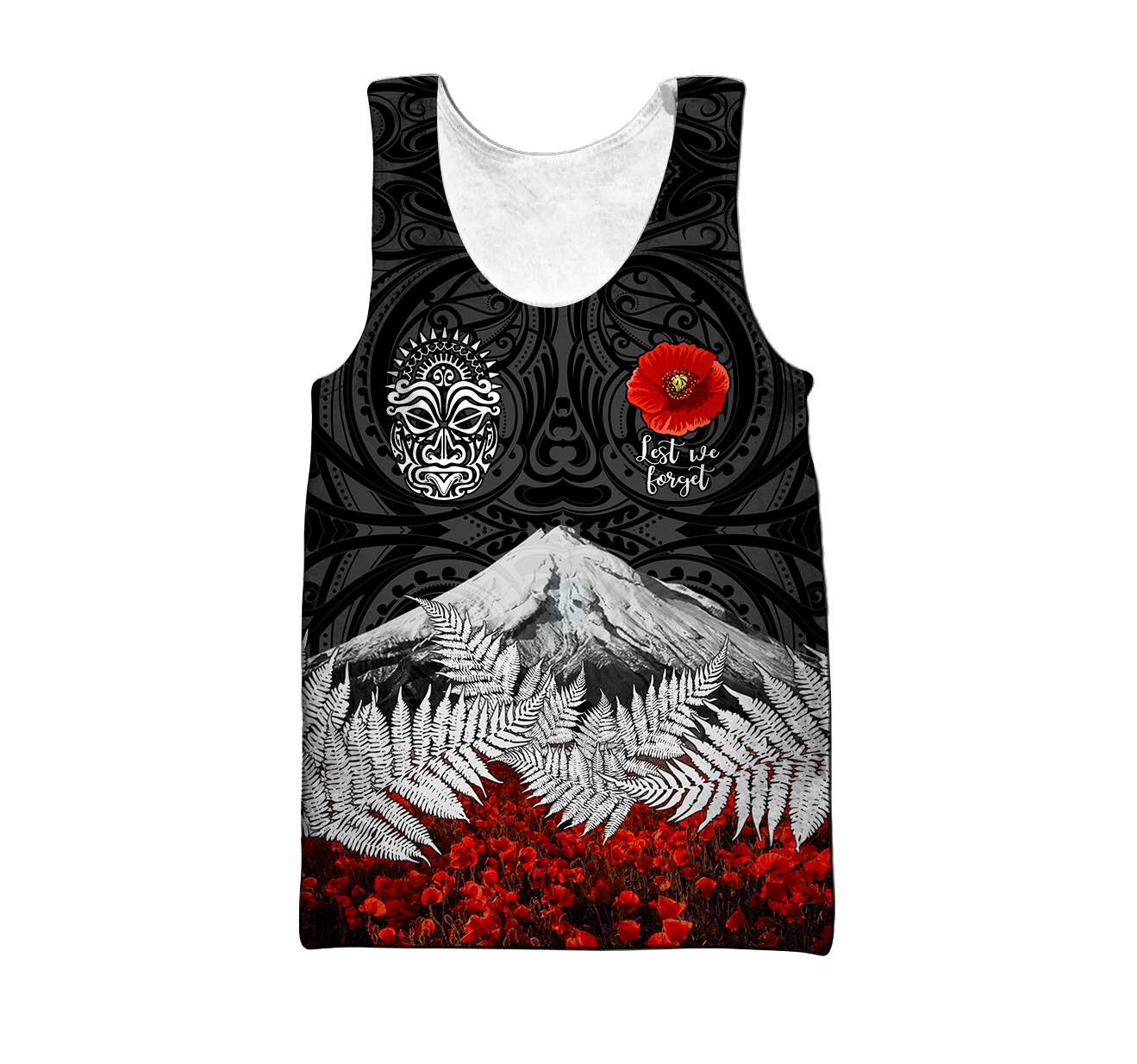 Premium Anzac Day Maori Tattoo 3D Printed Unisex Shirts TN