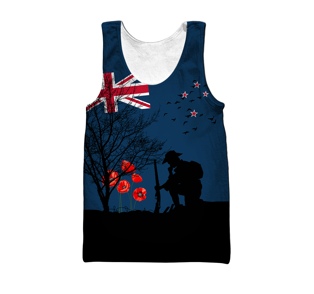 Premium Anzac Day New Zealand 3D Printed Unisex Shirts TN