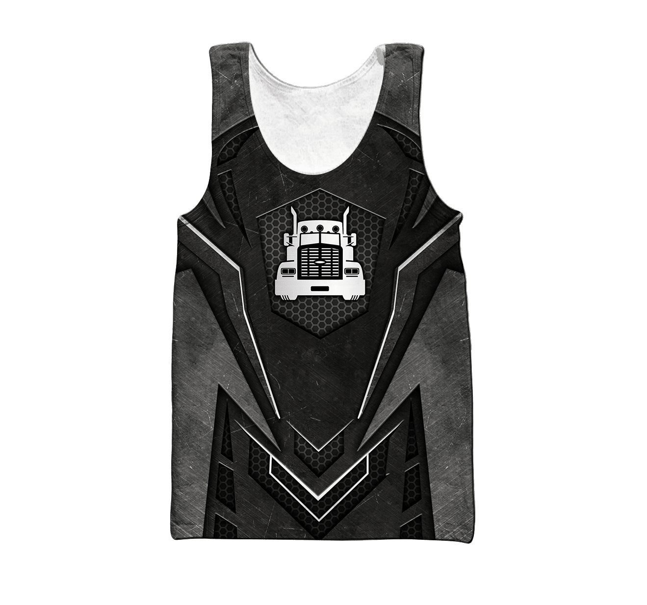 Premium Trucker Metal 3D Printed Unisex Shirts TN