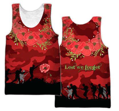 Anzac Day 3D Printed Unisex Shirts TN HHT13042105