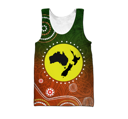 Premium New Zealand Maori And Australia Aboriginal 3D Printed Unisex Shirts TN TNA05042108