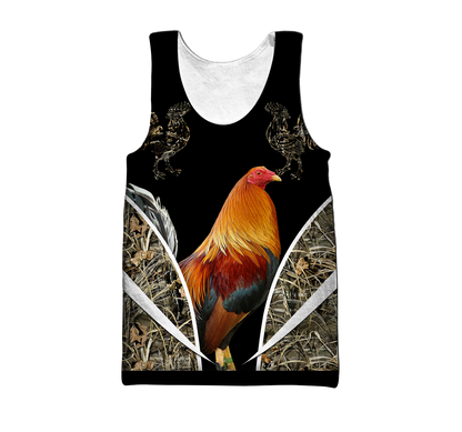 Rooster 3D Printed Unisex Shirts TNA22042101