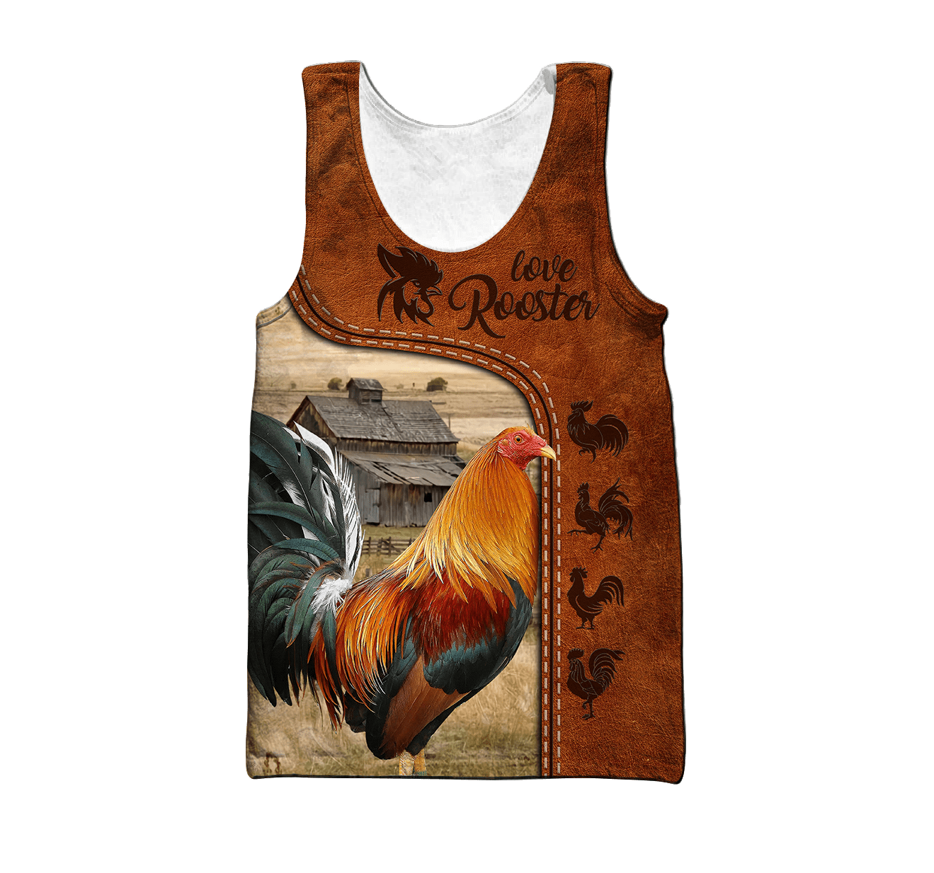 Personalized Rooster 3D Printed Unisex Shirts DA24042102