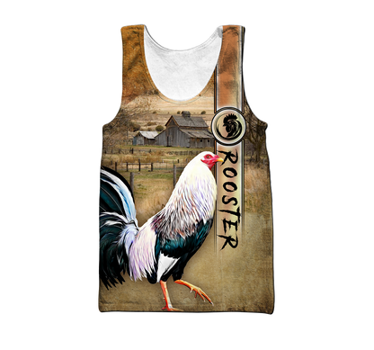 Personalized Rooster 3D Printed Unisex Shirts TNA24042102VH