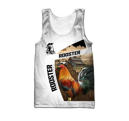 Personalized Rooster 3D Printed Unisex Shirts MH28042101.S1