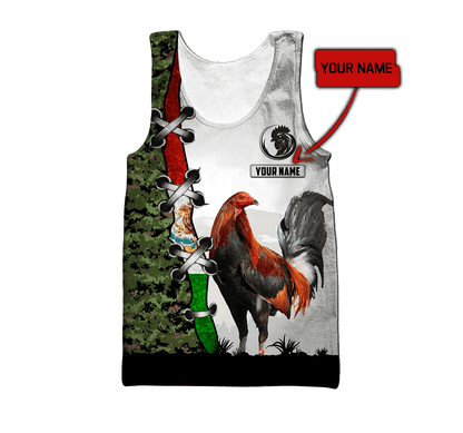 Personalized Mexican Rooster 3D Printed Unisex Shirts DD13052101