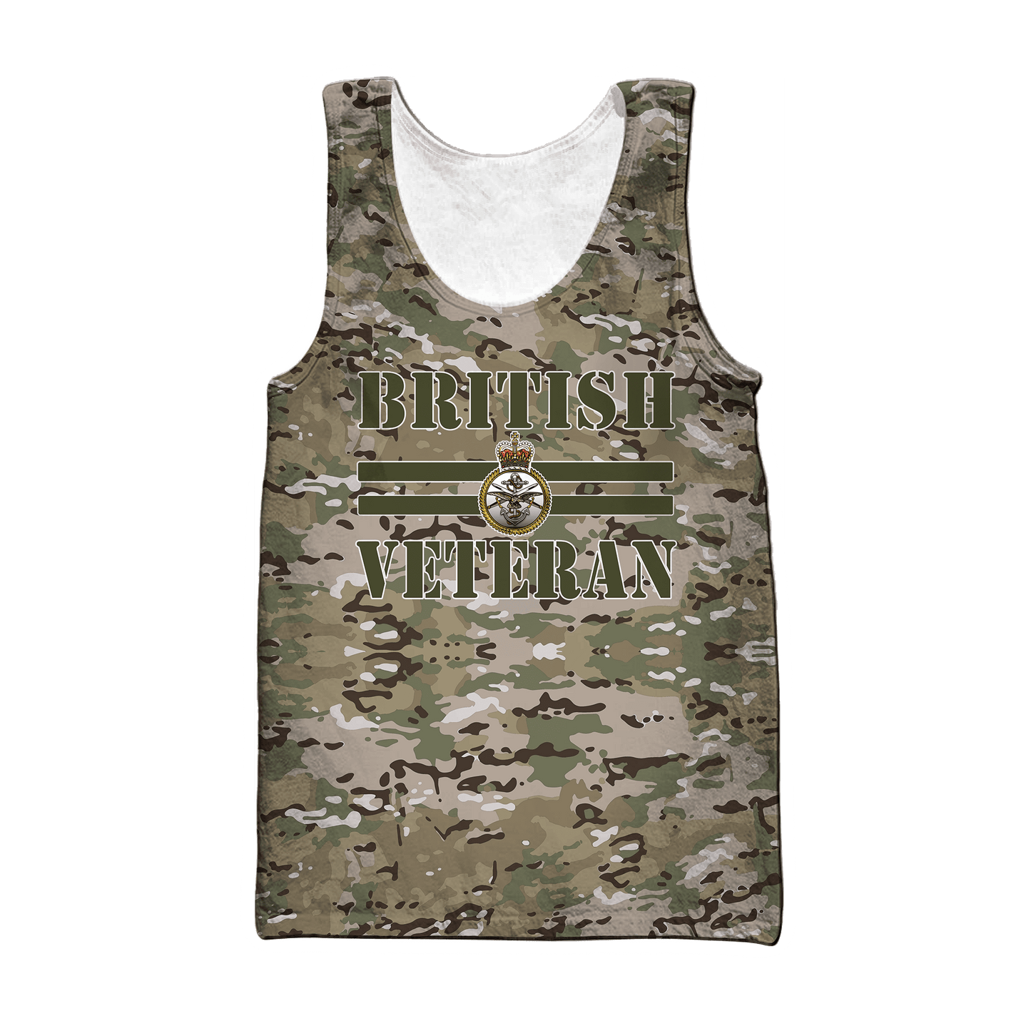 Custom Name XT British Veteran 3D Printed Shirts Pi15052105
