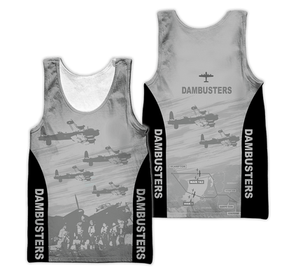 Operation Chastise 'DAMBUSTERS' 3D All Over Printed Unisex Shirts