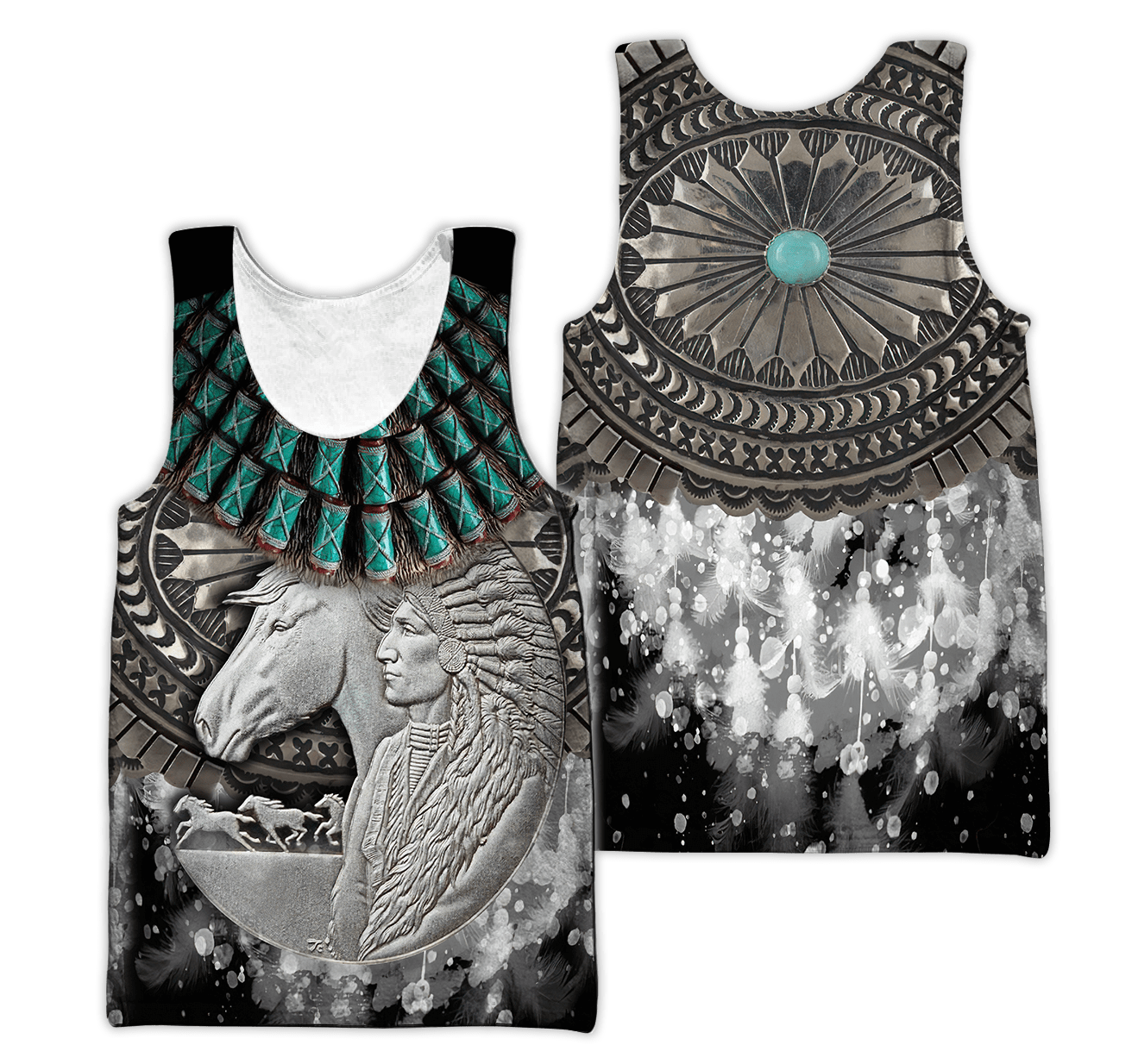 Native American 3D All Over Printed Unisex Shirts