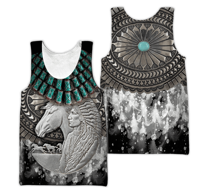 Native American 3D All Over Printed Unisex Shirts