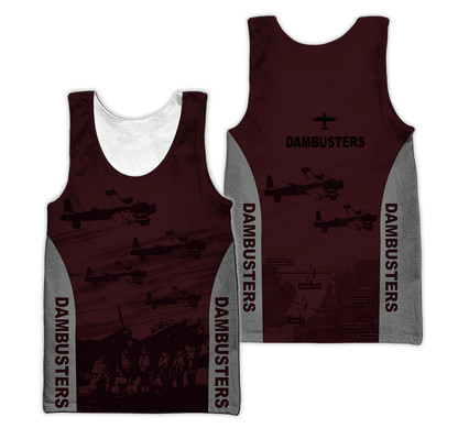 Operation Chastise 'DAMBUSTERS' 3D All Over Printed Unisex Shirts