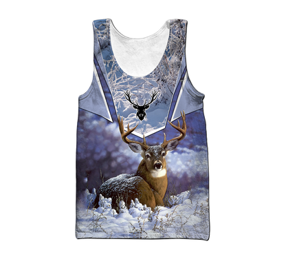 Love Deer 3D All Over Printed Shirts