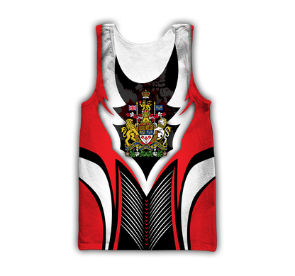Personalized Name XT Canada Coat of Arm 3D Printed Shirts NTN29032101