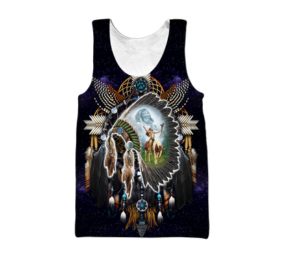 Native American 3D All Over Printed Unisex Shirt