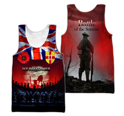 Remembrance Day Lest We Forget 3D All Over Printed Unisex Shirts