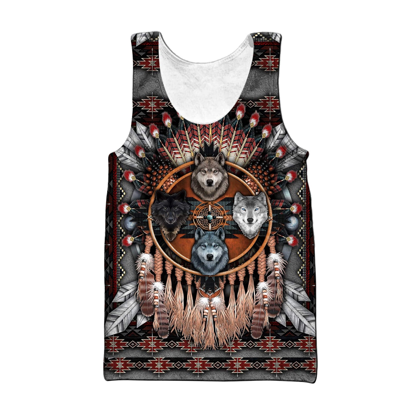 Native American 3D All Over Printed Unisex Shirt