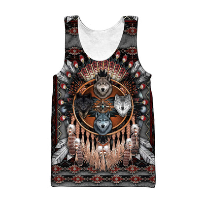 Native American 3D All Over Printed Unisex Shirt