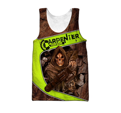Premium Carpenter 3D All Over Printed Unisex Shirts