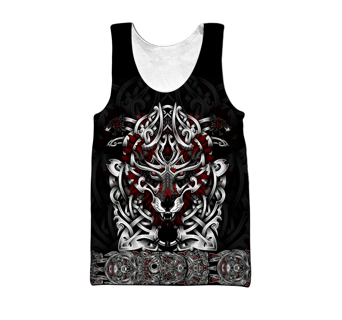 Wolf Viking 3D All Over Printed Unisex Shirt