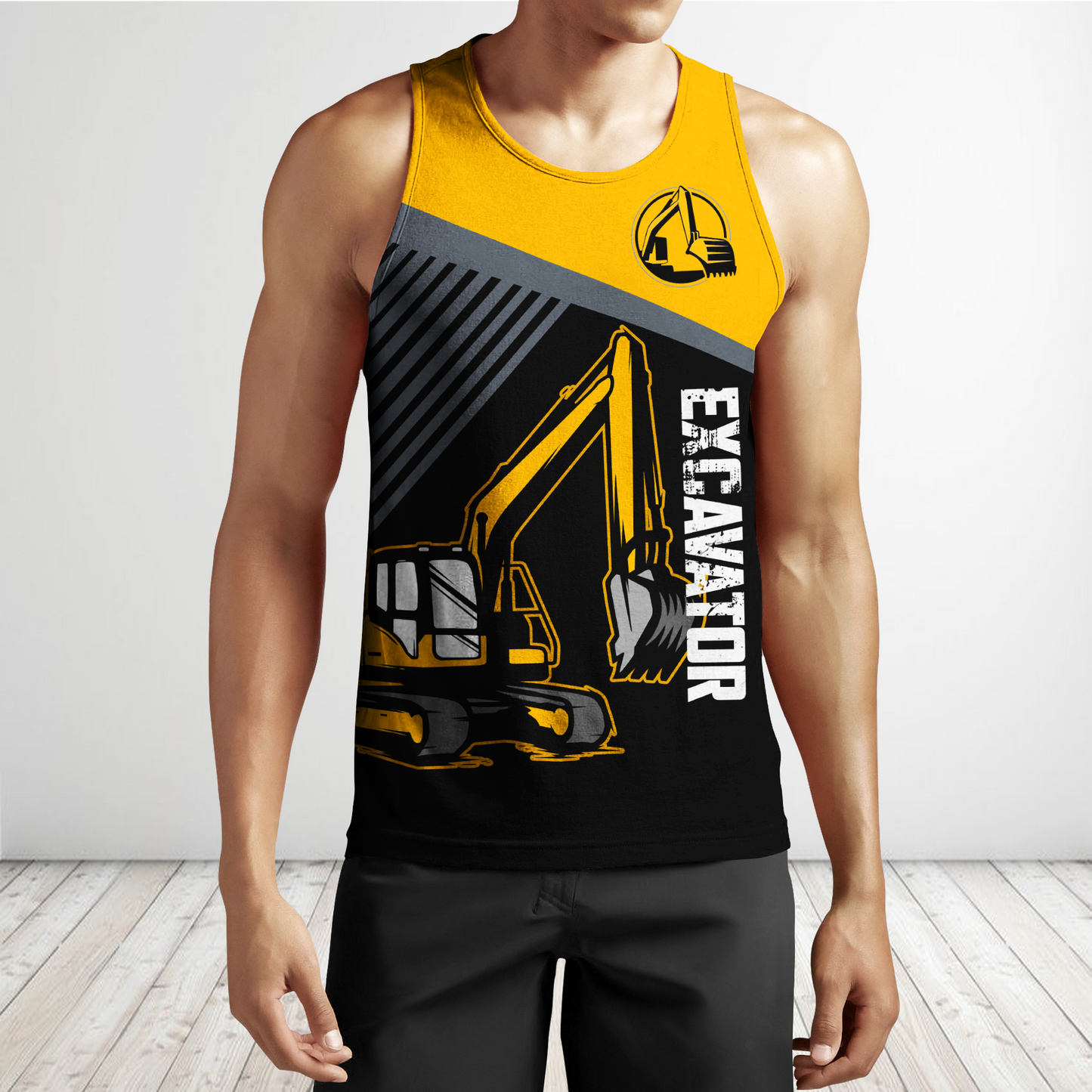 Custom Name XT Excavator 3D Printed shirts
