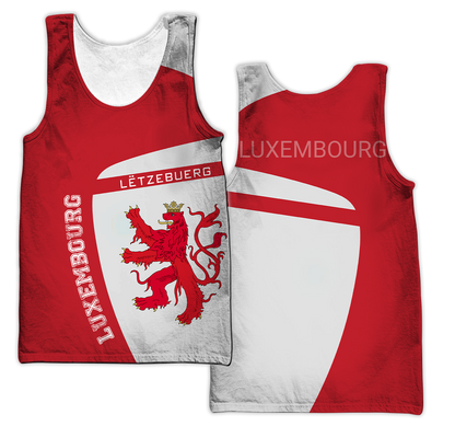 Luxembourg 3D All Over Printed Shirts For Men And Women