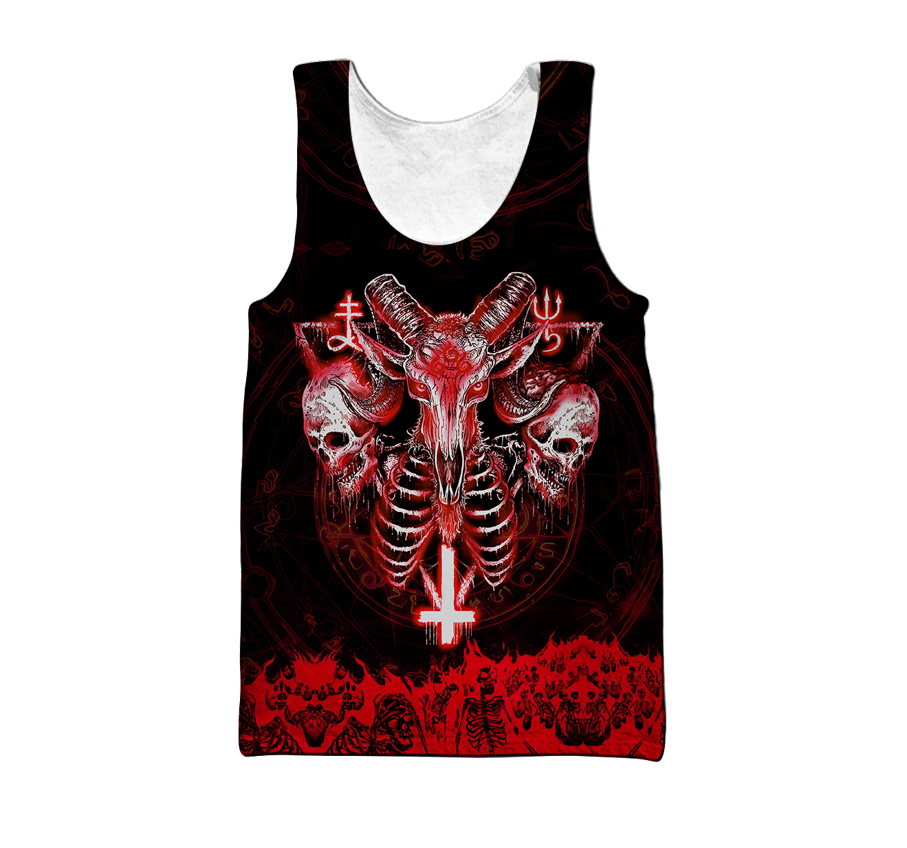 Skull Satanic Hoodie For Men And Women MH12012102