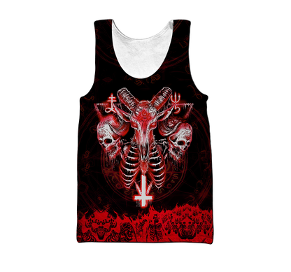 Skull Satanic Hoodie For Men And Women MH12012102