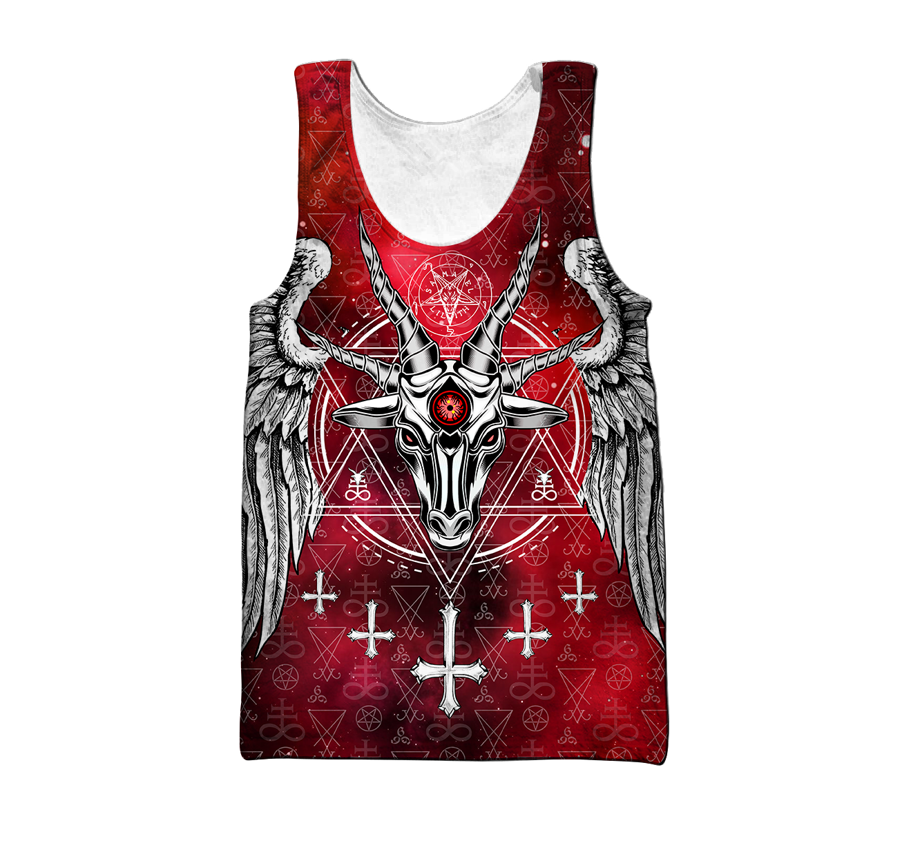 3D All Over Printed Satanic Unisex Shirts