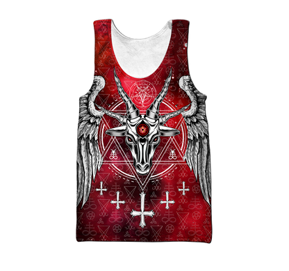 3D All Over Printed Satanic Unisex Shirts