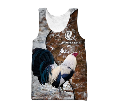 Premium Rooster 3D Printed Unisex Shirts