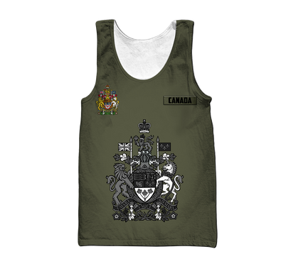 Custom Name XT Canada Day 3D Printed shirts