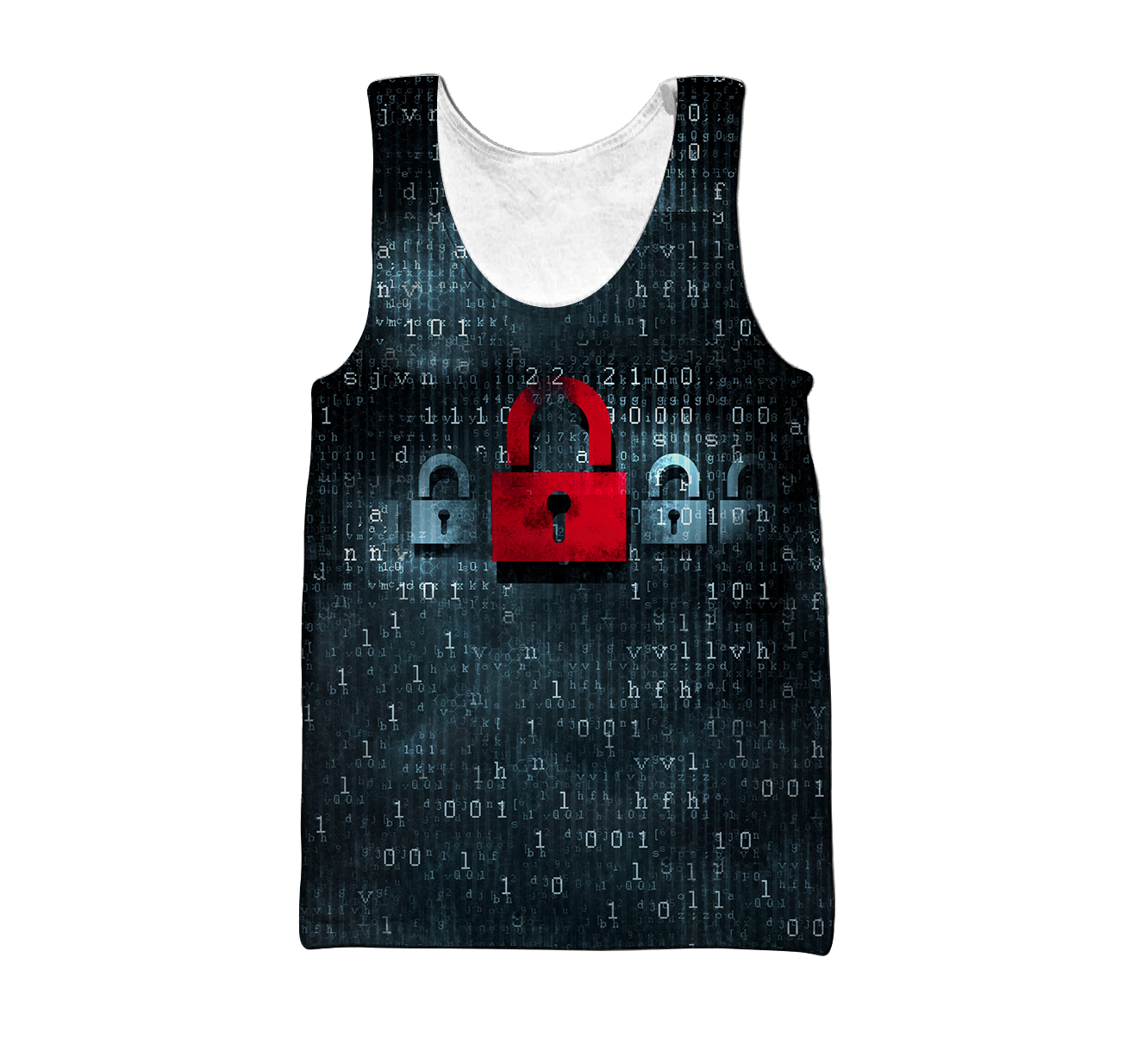 Cyber Language 3D All Over Printed Unisex Shirts