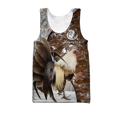 Premium Rooster 3D Printed Unisex Shirts