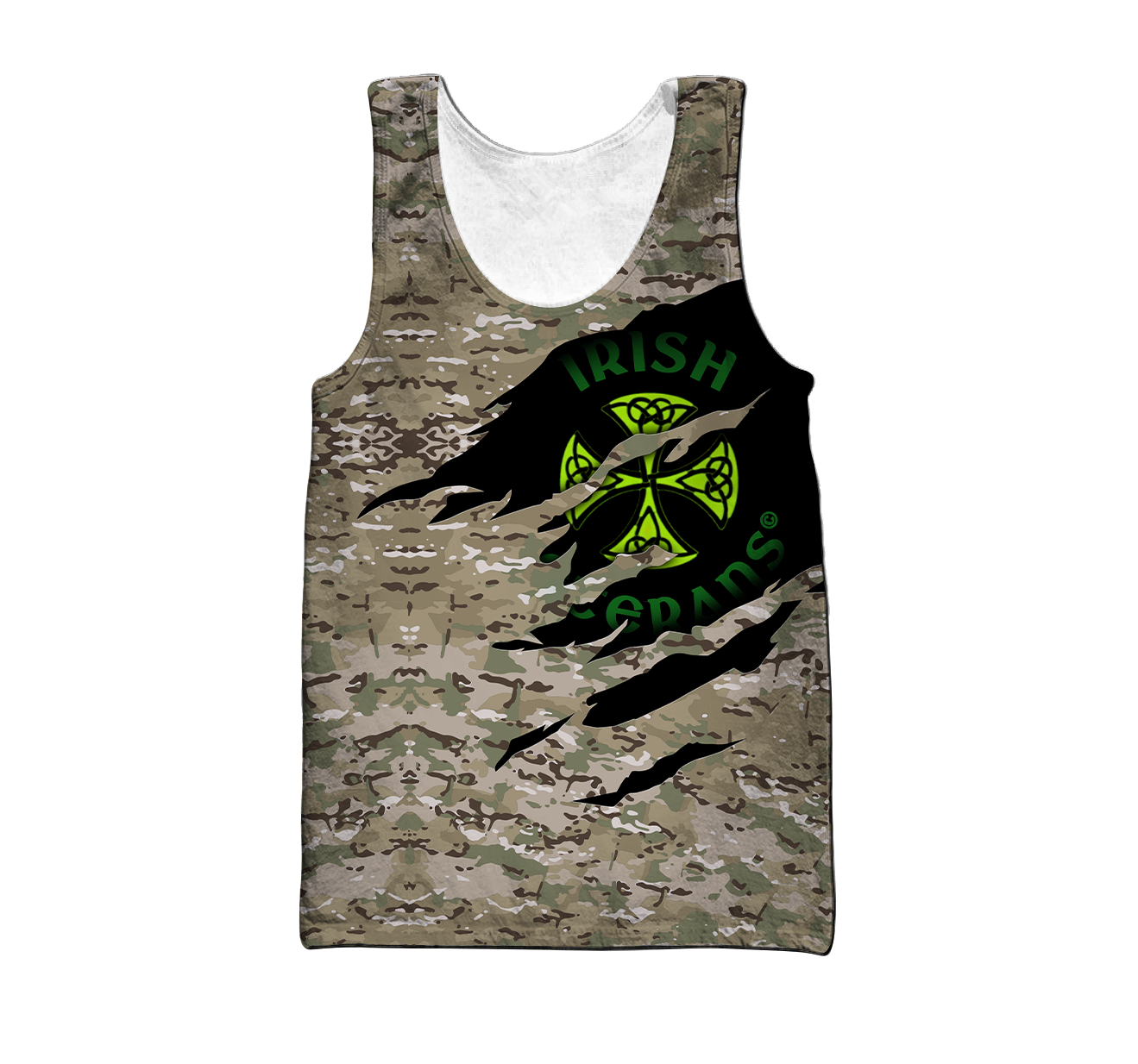 Custom Name - Irish Veterans 3D Hoodie Shirt For Men And Women