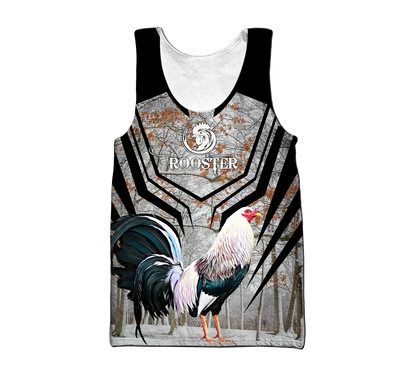 Premium Rooster 3D Printed Unisex Shirts