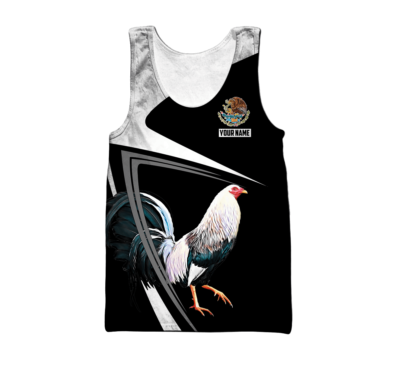 Personalized Mexican Rooster 3D Printed Unisex Shirts DA08052106
