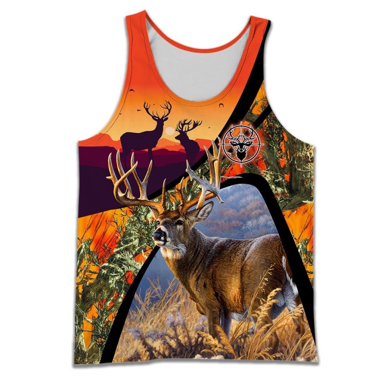 Premium Personalized Name Hunting 3D All Over Printed Unisex Shirts