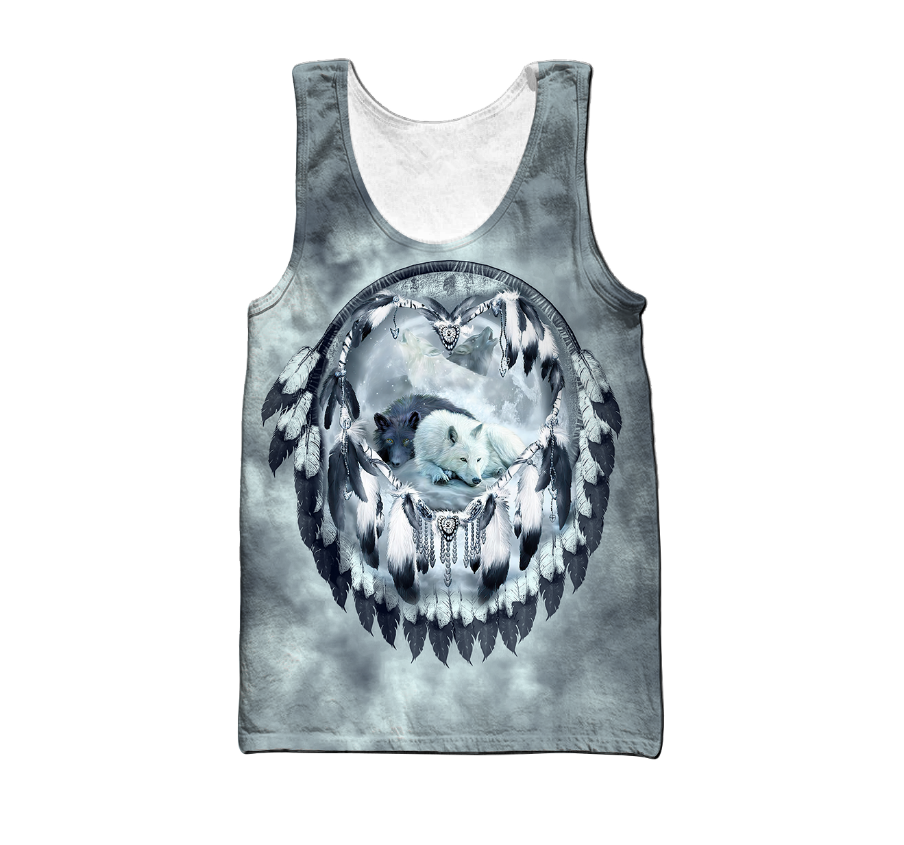 Premium Unisex Hoodie Couple Wolf 3D All Over Printed ML