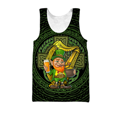 Premium Unisex Hoodie Irish St.Patrick Let Drink ML